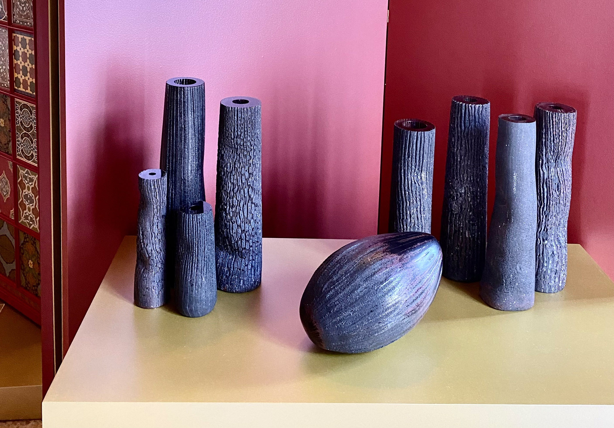 Michela Cattai Studio Palazzo Litta Linfa series details Details of the Linfa series showed at Palazzo Litta Milan